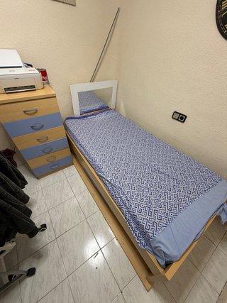 Cama con 3 cajoneras y sinfonier