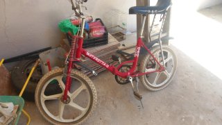 Bicicleta Motoretta-2 G.A.C. Roja