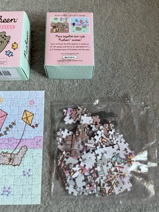 Mini Puzzle Pusheen
