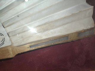 Abanico enmarcado, pintado a mano. Siglo XIX