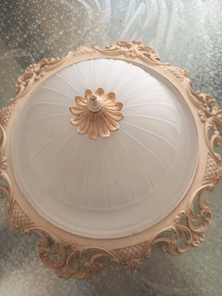 Plafón de techo decorativo vintage