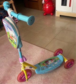 Patinete Peppa Pig 3 Ruedas Infantil