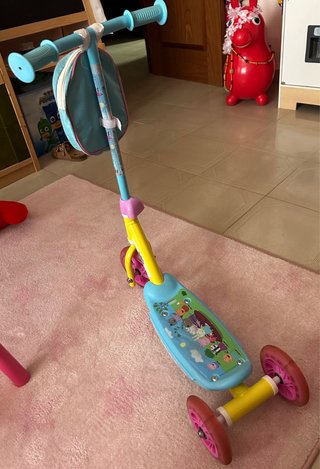 Patinete Peppa Pig 3 Ruedas Infantil