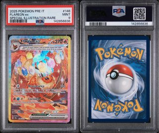 2025 Pokemon Pre IT Flareon ex & Sylveon ex