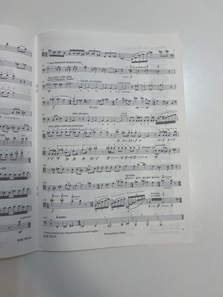 Partituras para trombón solo:Ritornelli yMonologue