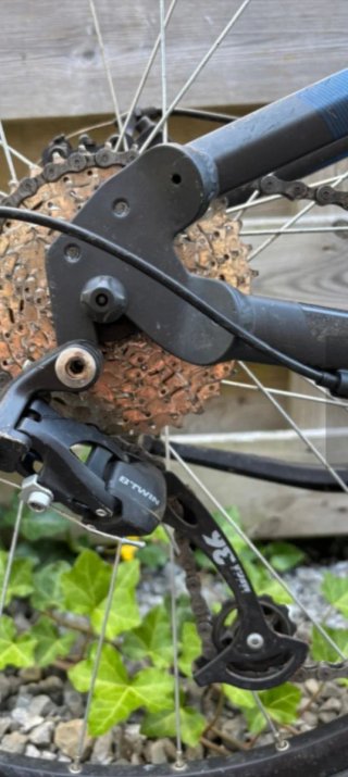 Bicicleta rockrider st 120.talla M