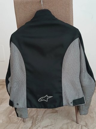 Chaqueta Moto Alpinestars Chica Negra