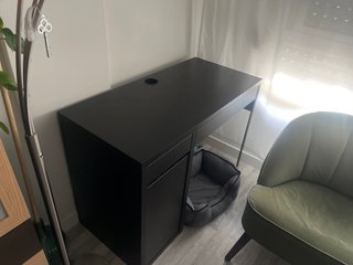 Escritorio negro 105x50x75