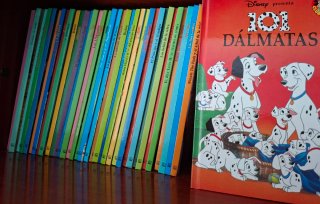 Colección antigua de libros disney