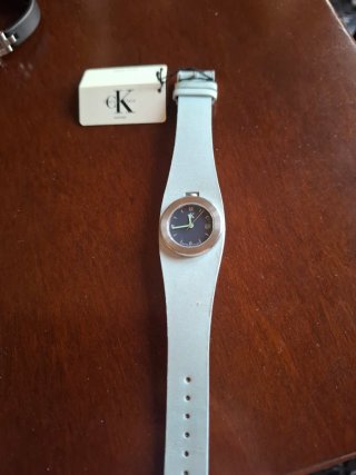 Orologio Calvin Klein Vintage Pelle Azzurra