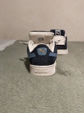 Puma Suede XL Zapatillas Azul Blanco