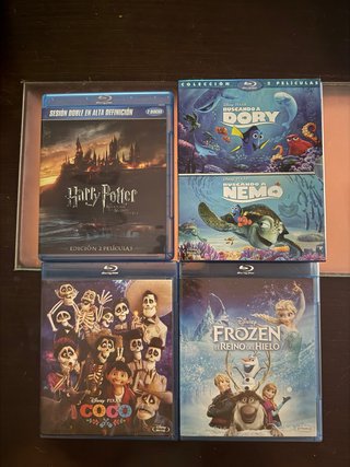 Pack 6 peliculas blu-ray