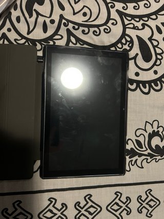 Tablet Android nero in buone condizioni