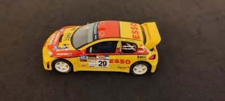 Scalextric Peugeot 206 ESSO RACC