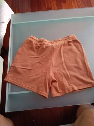 Shorts niño naranja NY