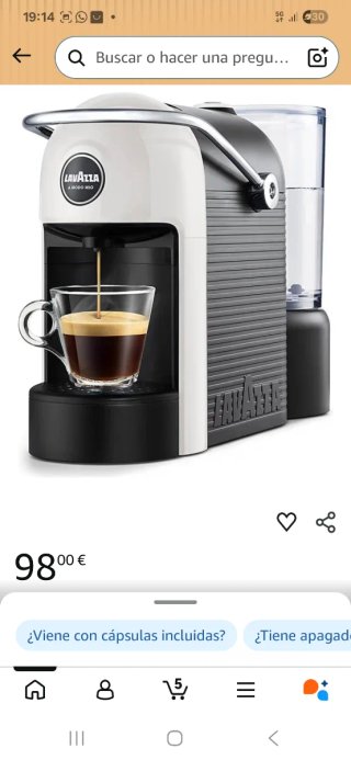 Cafetera Lavazza A Modo Mio