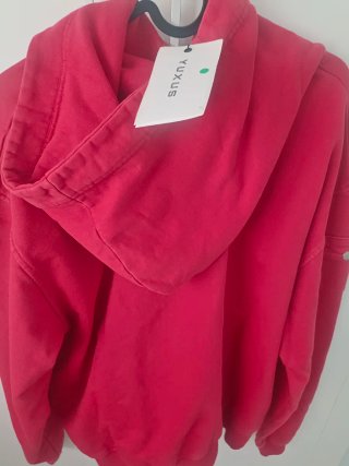 Sudadera YUXUS Roja Nueva con Etiqueta