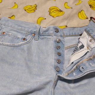 Levi's 501 Shorts Vaqueros 100% Algodón
