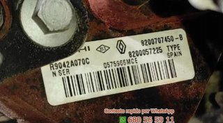 Carnp1354619 motor completo k9kf8 renaul Ref:68592