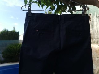 Pantalón Tizzas Talla 13-14 Años Azul
