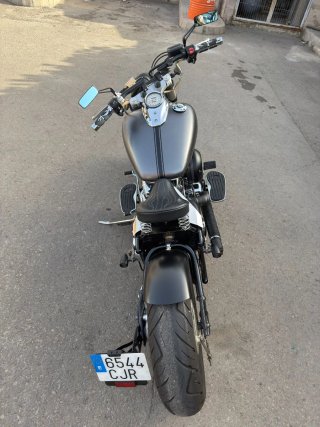 Yamaha Dragstar 650 Bobber Negra