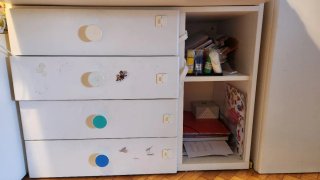 Escritorio infantil Ikea blanco