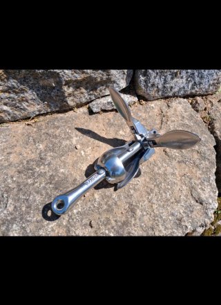 Ancora Dobrável Inox 0.7kg