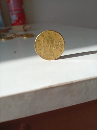 Moneda 20 céntimos 2002