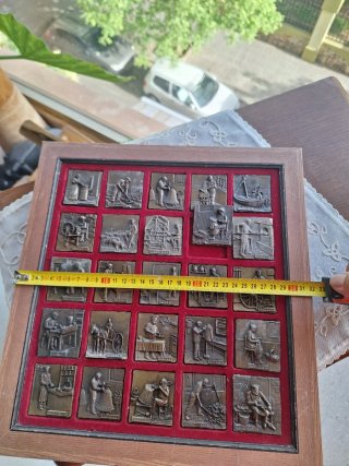 Lote Medallas Oficios Antiguos