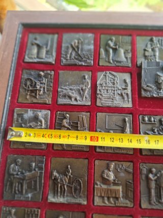 Lote Medallas Oficios Antiguos