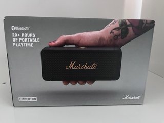Marshall Emberton Bluetooth Nuevo Precintado
