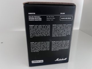 Marshall Emberton Bluetooth Nuevo Precintado
