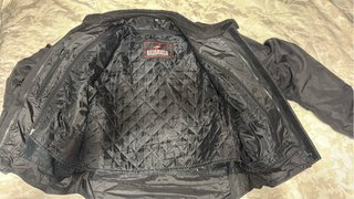 Chaqueta Goyamoto Negra con protección para moto