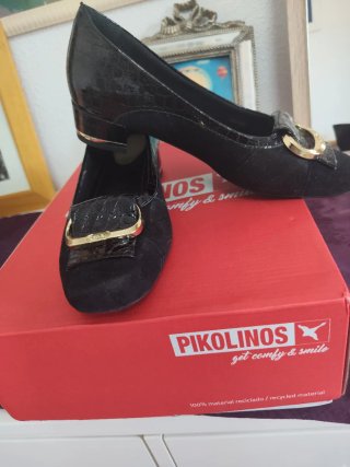 Zapatos Scholl Negros Mujer