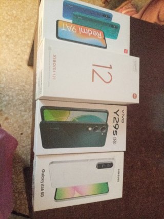 Cajas de móviles: Samsung, Vivo, Xiaomi