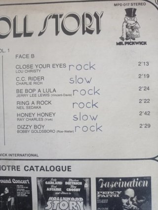 Disco Vinilo Recopilatorio - Rock'n Roll Story