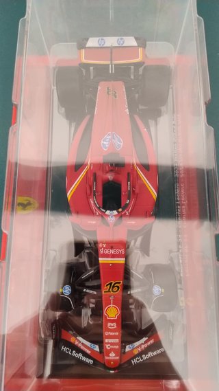 Miniatura Ferrari SF-24 Leclerc 2024 (1/24)