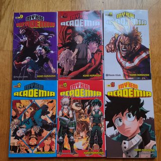 Pack Mangas My Hero Academia (1-15): Como Nuevo