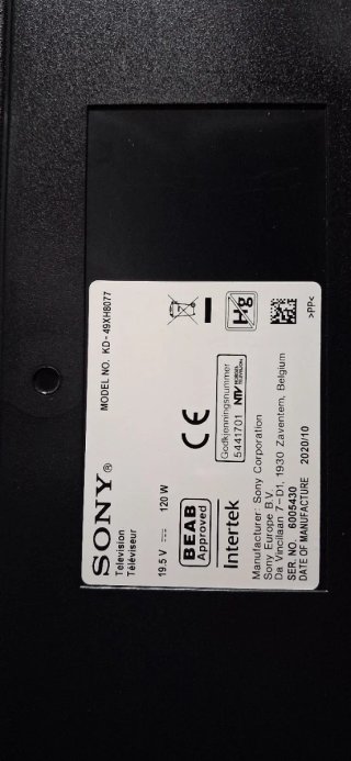 SONY BRAVIA 49" (2020) 4K UHD Android Plata