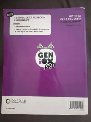 Historia de la Filosofía, 2 Bachillerato, Genio...