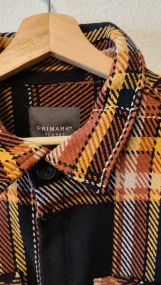 Camisa a cuadros hombre