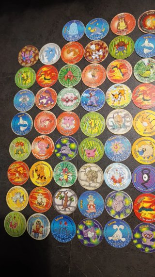76 Carte Pokémon Attack