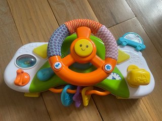 Volante de actividades para bebé