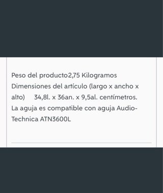 Giradiscos Dual DT 210 USB Negro
