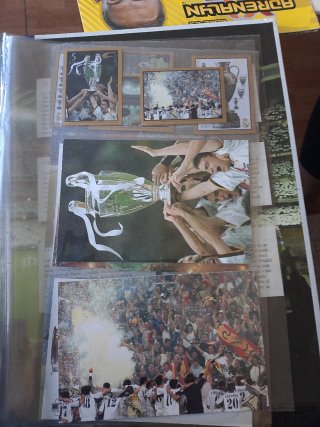 Álbum Real Madrid con fotos de Zidane