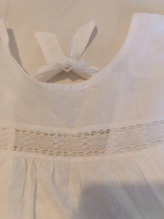 Camisa blanca niña Talla 10-12