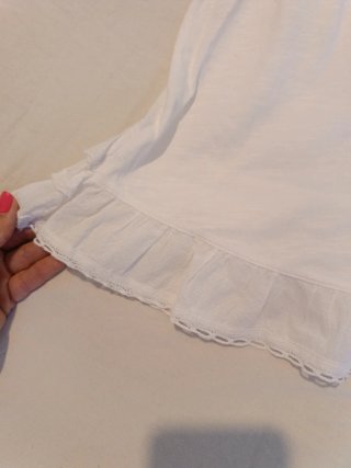 Camisa blanca niña Talla 10-12