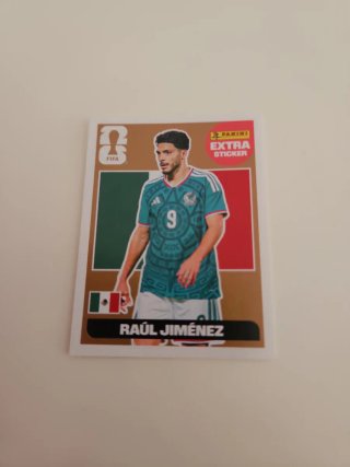 Sticker Extra Raúl Jiménez Bronce