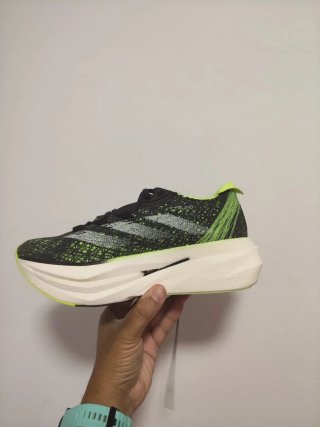 T39 Adidas Adizero Prime X 2 Negras/amarillas
