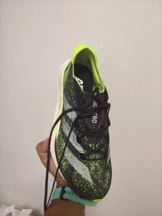 T39 Adidas Adizero Prime X 2 Negras/amarillas